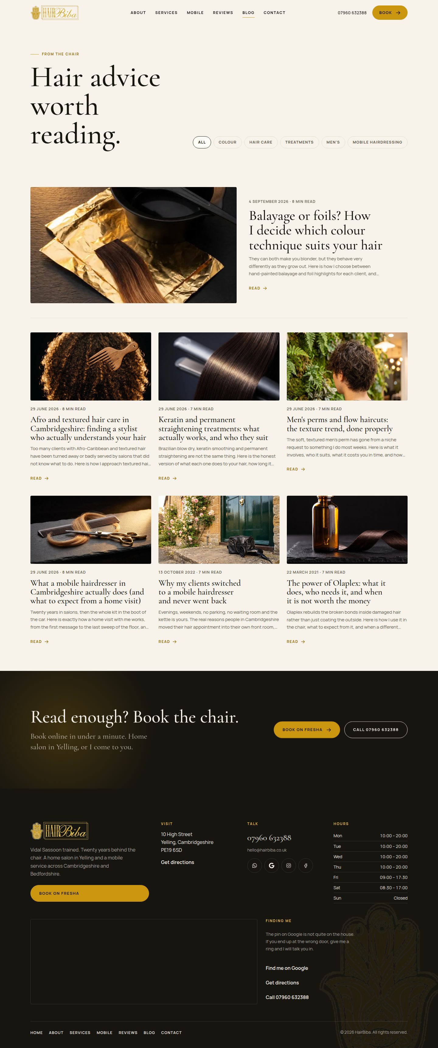 New HairBiba blog